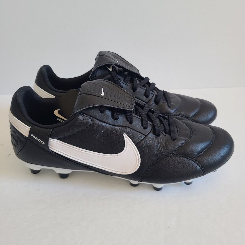 NEW Nike Premier III 3 FG Soccer Cleats AT5889-010 Size 8.5 Black - Picture 3 of 7